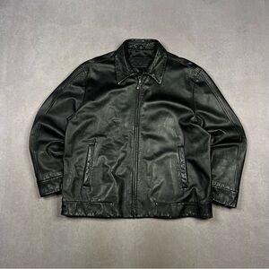 Vintage Black Leather Jacket